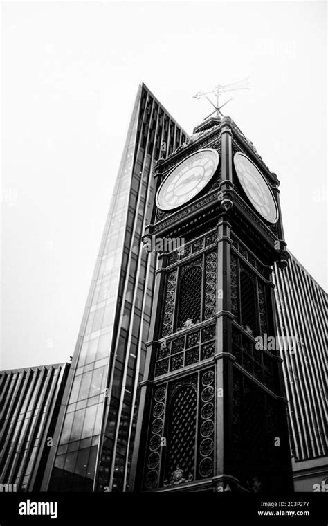 London United Kingdom Jan 20 2019 A Black And White Image From The