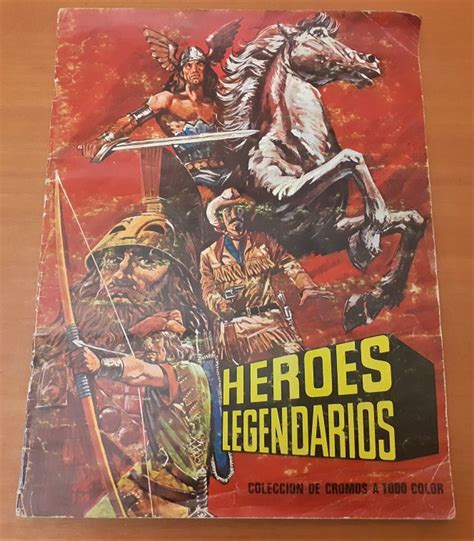 Álbum Cromos Héroes Legendarios De Segunda Mano Por 7295 Eur En Madrid