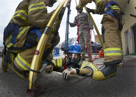 Aviano Firefighters Complete Advanced Rescue Training Aviano Air Base
