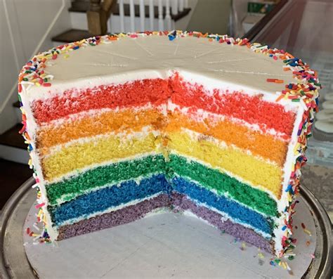 Rainbow Cake The Cakeroom Bakery Shop