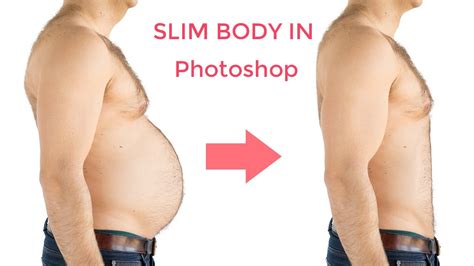 Slim Body In Photoshop Liquify Tool Youtube