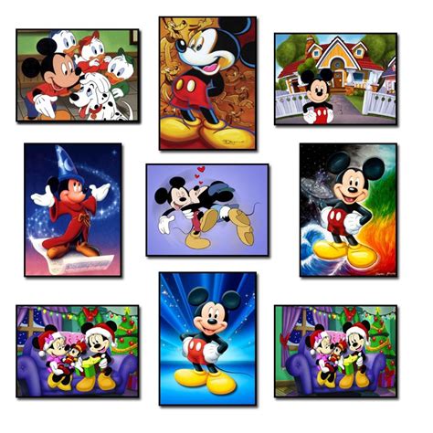 Diy 5d Mosaic Diamond Painting Cross Stitch Mickey Mouse Kit Diamonds