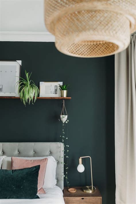 See, that's what the app is perfect for. Master bedroom makeover inspo, Dark Green Bedroom Makeover ...