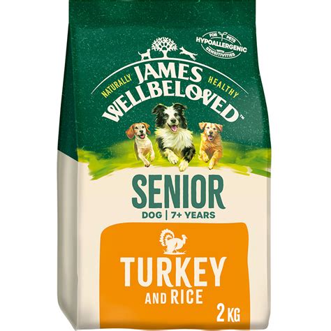 James Wellbeloved Dry Senior Dog Food Turkey And Rice 2kg Pets At Home