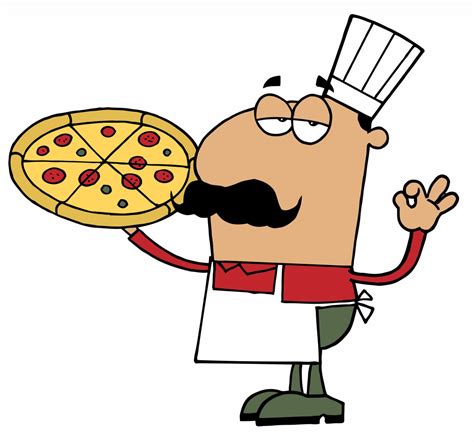 Pizza Man Clipart