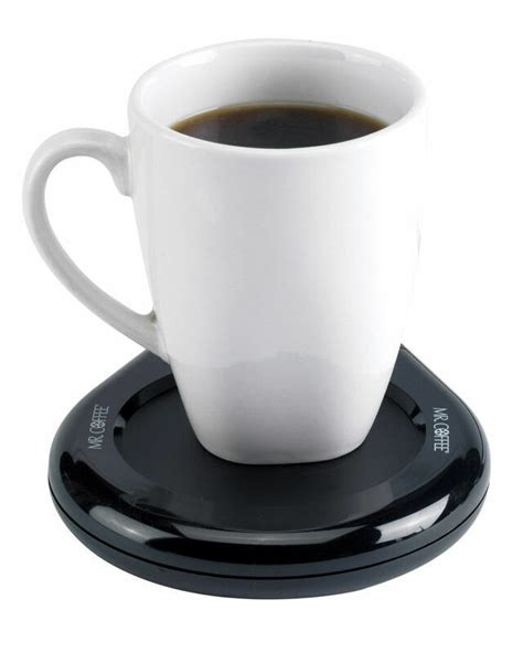 Mr Coffee Tea Soup Hot Beverages Mwblk Mug Warmer For Office Home Use