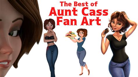 Aunt Cass Tribute Top Ten Fan Art Youtube