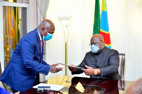 Le Président Tshisekedi Reçoit Tete Antonio Ministre Angolais Des Relation Extérieures Congo