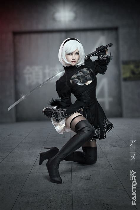 Bunny B Sexy Nier Automata Cosplay By Kate Key Nerd Hot Sex Picture