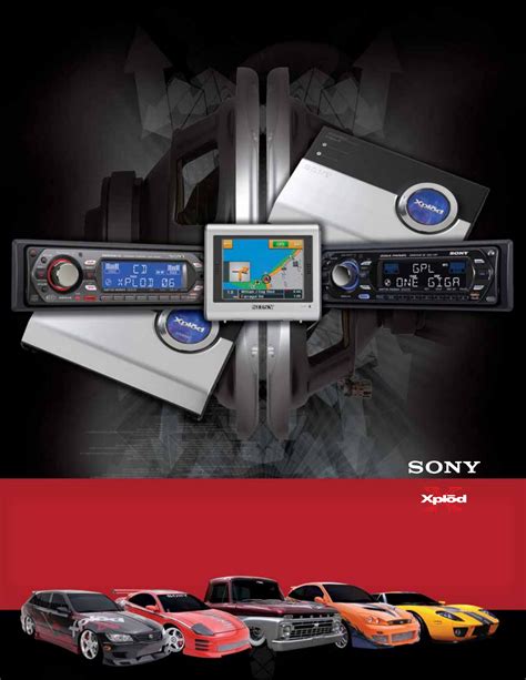 Sony Car Stereo System Cdx Gt500 Xplod Catalog2006