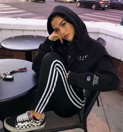 Baddie Outfits With Adidas Joggers On Stylevore