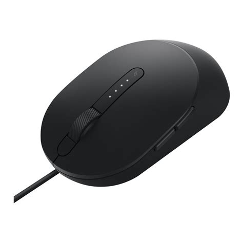 Dell Ms3220 Mouse Laser 5 Buttons Wired Usb 20 Black