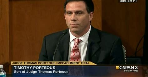 Judge Porteous Impeachment Trial Timothy Porteous And Bodenheimer Testimony C