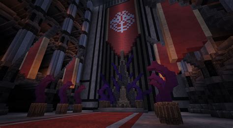 Overlord Tomb Of Nazarick 10th Floor Throne Room Minecraft Map