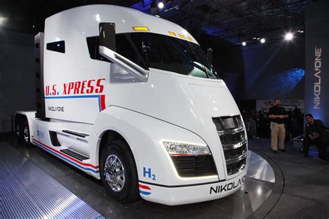 Nikola One And Two All Electric Heavy Trucks Unveiled