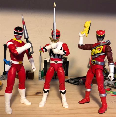 My Lightning Collection Red Rangers So Far Andros In