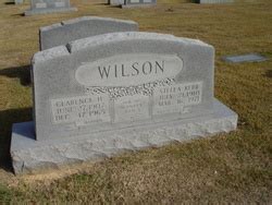 Clarence Herbert Wilson Find A Grave Memorial