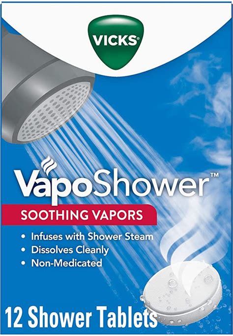 Vicks Vaposhower 12ct Shower Bomb Tablets 4 Boxes Of 3 Tablets Soothing Vicks