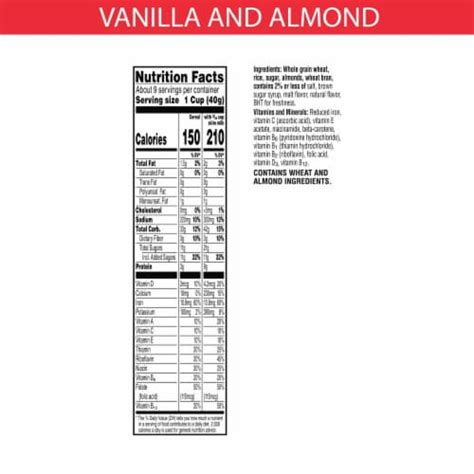 Kelloggs® Special K Vanilla And Almond Cereal 129 Oz Ralphs