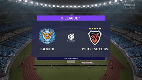 Fifa 21 Daegu Fc Vs Pohang Steelers South Korea K League 1 2510
