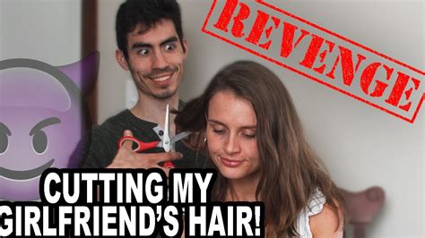 Cutting My Girlfriends Hair Youtube