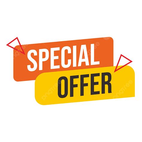 special offer tag shape free vector special offer label special offer badge sale png and