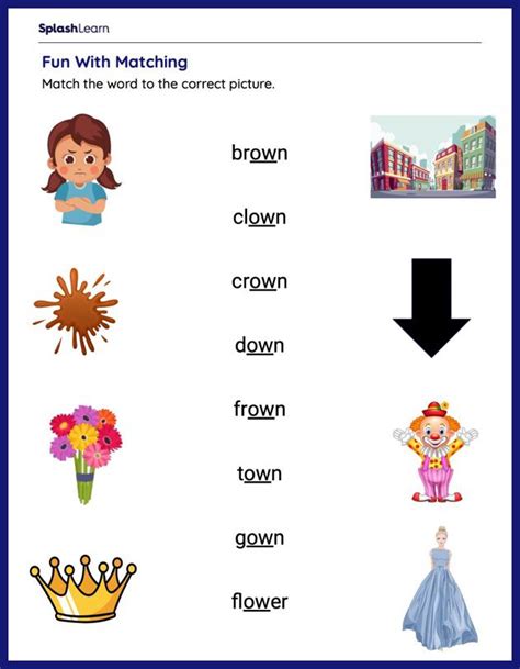 Diphthongs Worksheets For Kids Online Splashlearn