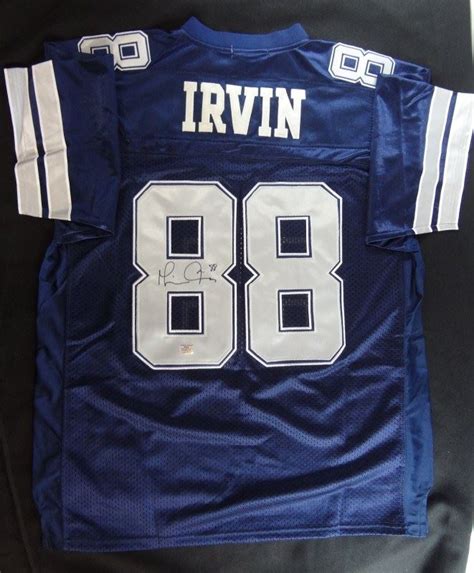 Michael Irvin 88 Signed Dallas Cowboys Jersey Auto With Coa Hologram