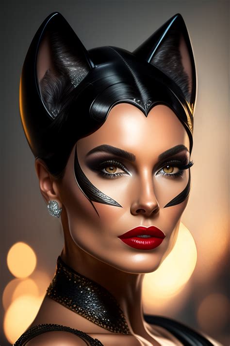 Lexica Gorgeous Catwoman In Real Life Intricately Detailed Head And