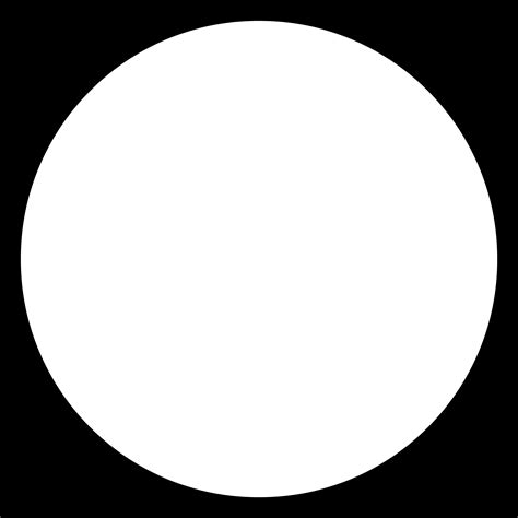 White Circle Png