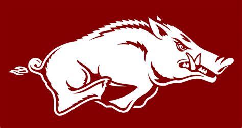 Printable Arkansas Razorback Logo Drawing Free Image Download