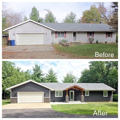 Ranch House Additions Before And After Referent Power