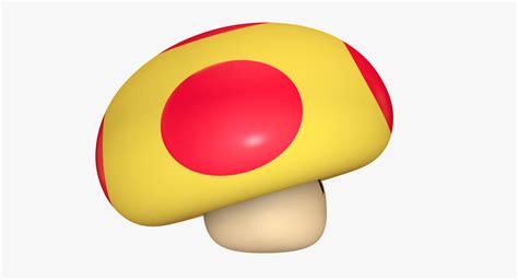 Mega Mushroom Super Mario Assets 3d Model 19 C4d Fbx Obj Free3d