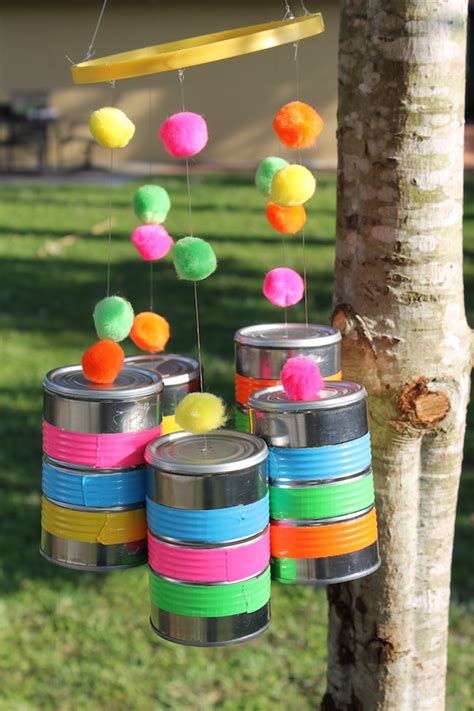 Diy Wind Chimes Made From Recycled Tin Cans