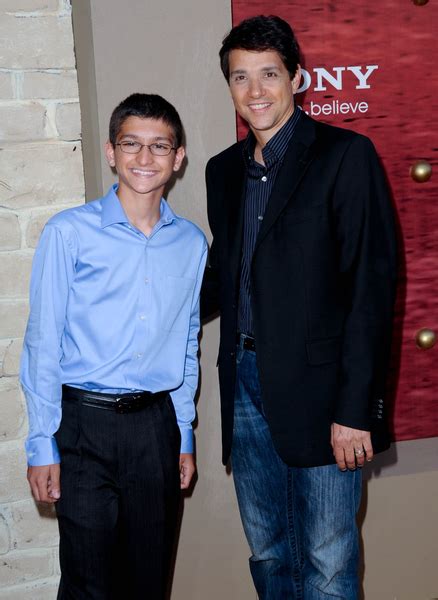 Ralph Macchio And Son Daniel Pictures The Karate Kid Los Angeles