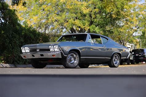 1968 Chevrolet Chevelle 87327 Miles Teal Blue 430ci V8 Manual Used