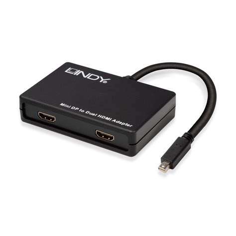 Mini Displayport To Dual Hdmi Converter From Lindy Uk