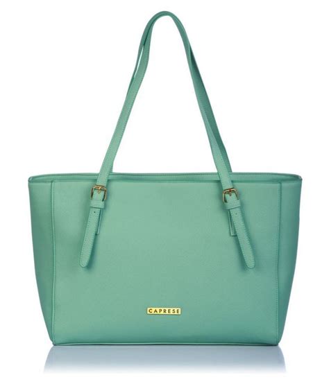 Caprese Green Faux Leather Shoulder Bag Buy Caprese Green Faux Leather Shoulder Bag Online At