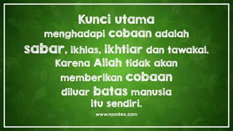 Tanrif: Kata Mutiara Keikhlasan Hidup