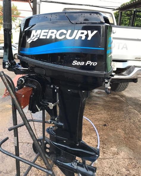 2016 Mercury 25 Hp 3 Cylinder 4 Stroke 20″ L Tiller Outboard Motor