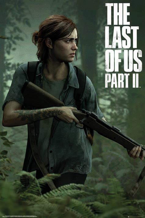 The Last Of Us 2 Ellie Póster Lámina Compra En Posterses