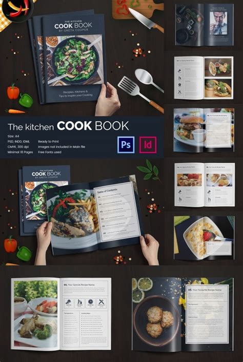 Virtual Cookbook Template
