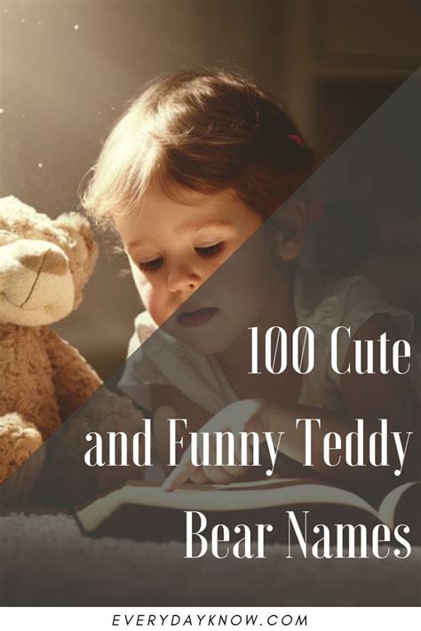 100 Cute And Funny Teddy Bear Names Teddy Bear Names Cute Teddy Bear