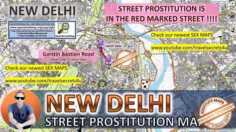 New Delhiand Indiaand Sex Mapand Street Mapand Massage Parloursand Brothels