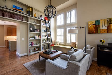 Create A Home Library Denver Interior Design Beautiful Habitat