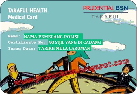 Get takaful coverage along with your own personal medical card today. PRUDENTIAL BSN TAKAFUL: Takafulink Health