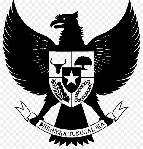 Indonésia Garuda Emblema Nacional Da Indonésia Png Transparente Grátis