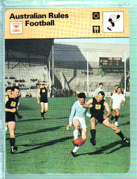 So, before you bid or buy on ebay, read our policies for buyers listed below. 1977 AUSTRALIAN RULES FOOTBALL SPORTSCASTER CARD # 09-06 ...