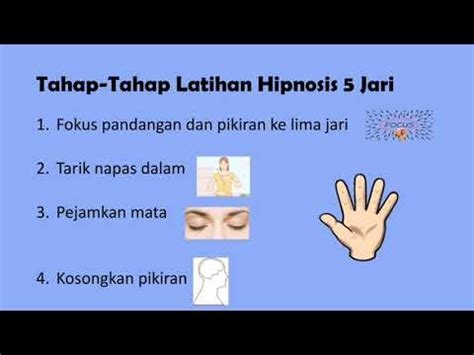 Terapi Hipnosis 5 Jari Kelompok 2 Bu Evin YouTube