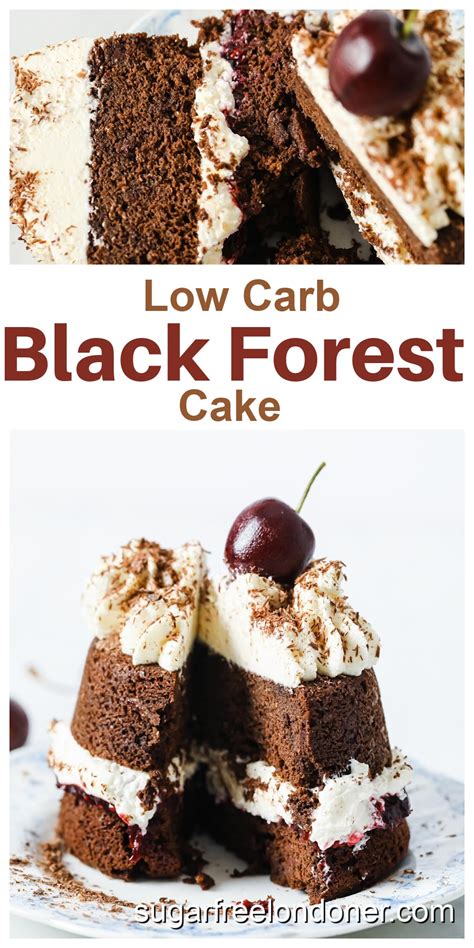Keto Black Forest Cake Recipe Sugar Free Londoner